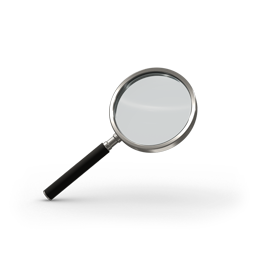 Find, magnifying glass, search icon